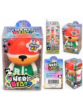 Very Beary Collectible Series 1 Squishy - Sports Bear